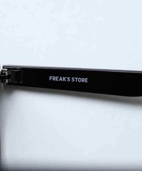 FREAK'S STORE（フリークスストア）の「フラットレンズサングラス/5010（ファッション雑貨・グレー/チャコールグレー/ブラック/キャメル・FREE）」の3枚目の写真