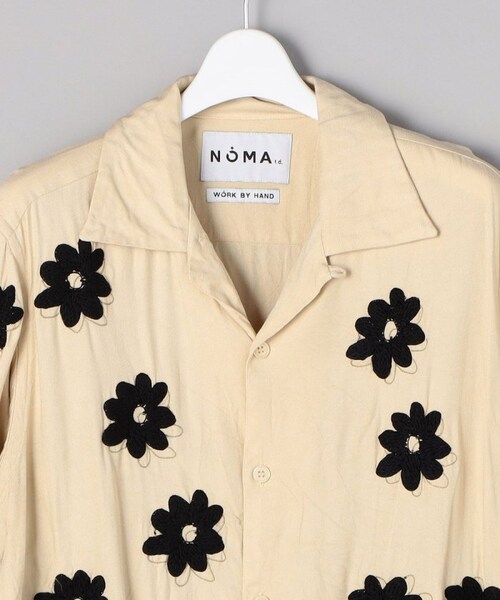 NOMA t.d.（ノーマティーディー）の「Floral Hand Embroidery Shirt