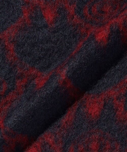 South2 West8（サウスツーウェストエイト）の「LOOSE FIT V NECK SWEATER-SKULL&TARGET（トップス・マスタード/ネイビー・M）」の5枚目の写真