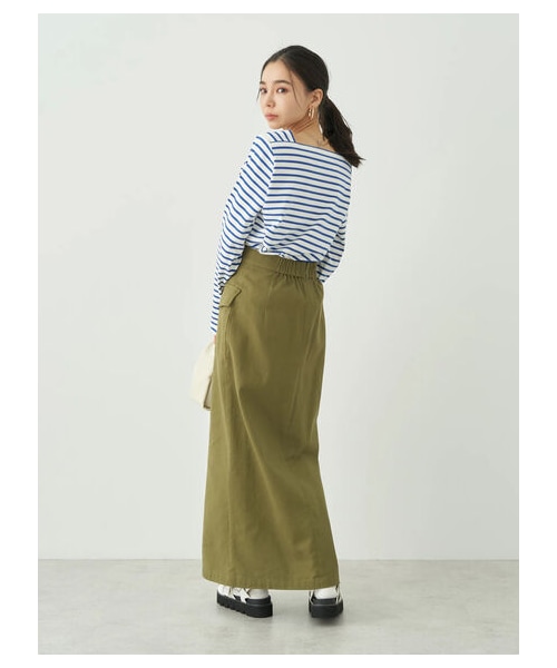 earth music&ecology（アースミュージックアンドエコロジー）の「ORientalTRaffic 厚底ストラップサンダル（シューズ・ホワイト/ブラック・S/M/L）」の4枚目の写真