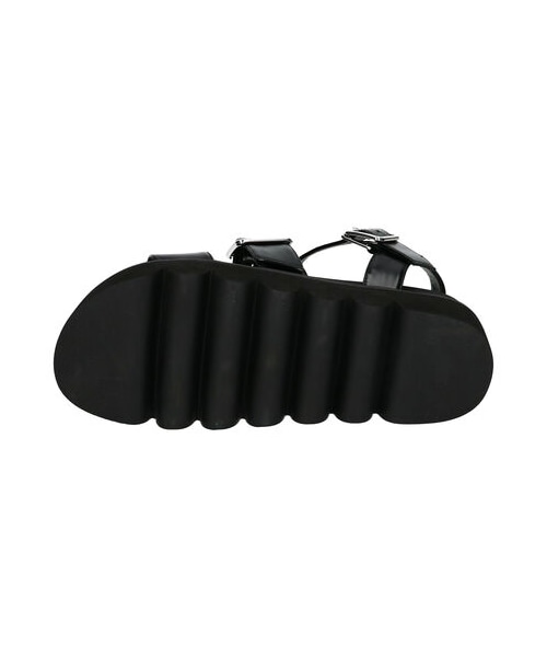 earth music&ecology（アースミュージックアンドエコロジー）の「ORientalTRaffic 厚底ストラップサンダル（シューズ・ホワイト/ブラック・S/M/L）」の11枚目の写真