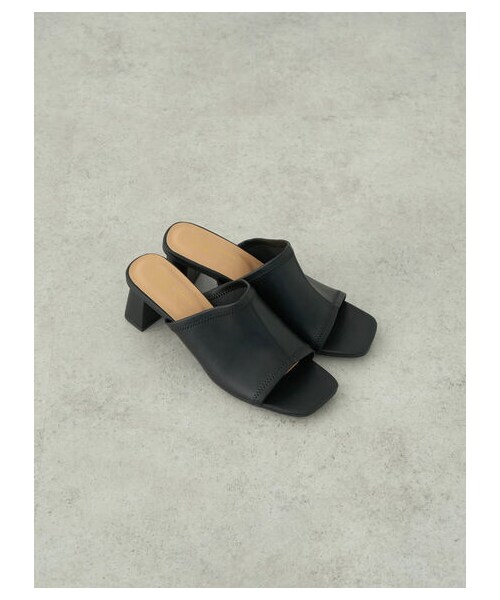 earth music&ecology（アースミュージックアンドエコロジー）の「ORientalTRaffic ストレッチミュールサンダル（シューズ・ホワイト/ブラック/グリーン/ブルー・S/M/L）」の15枚目の写真