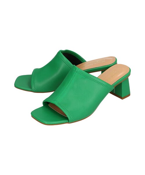 earth music&ecology（アースミュージックアンドエコロジー）の「ORientalTRaffic ストレッチミュールサンダル（シューズ・ホワイト/ブラック/グリーン/ブルー・S/M/L）」の12枚目の写真