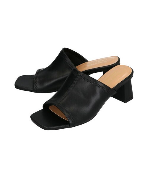 earth music&ecology（アースミュージックアンドエコロジー）の「ORientalTRaffic ストレッチミュールサンダル（シューズ・ホワイト/ブラック/グリーン/ブルー・S/M/L）」の11枚目の写真