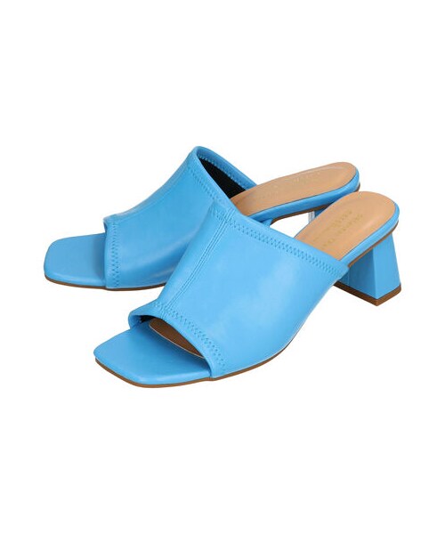 earth music&ecology（アースミュージックアンドエコロジー）の「ORientalTRaffic ストレッチミュールサンダル（シューズ・ホワイト/ブラック/グリーン/ブルー・S/M/L）」の13枚目の写真