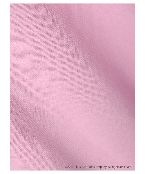 earth music&ecology(アースミュージックアンドエコロジー)の「別注 Cherry Coke®スウェット(トップス・ライトピンク・F)」の16枚目の写真