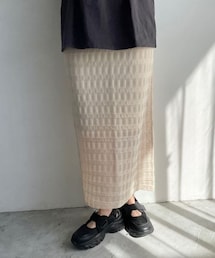 LOWRYS FARM | シアーラメタイトスカート(スカート)