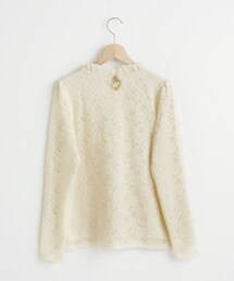 MAJESTIC LEGON | Jフリルレースプルオーバー(トップス)