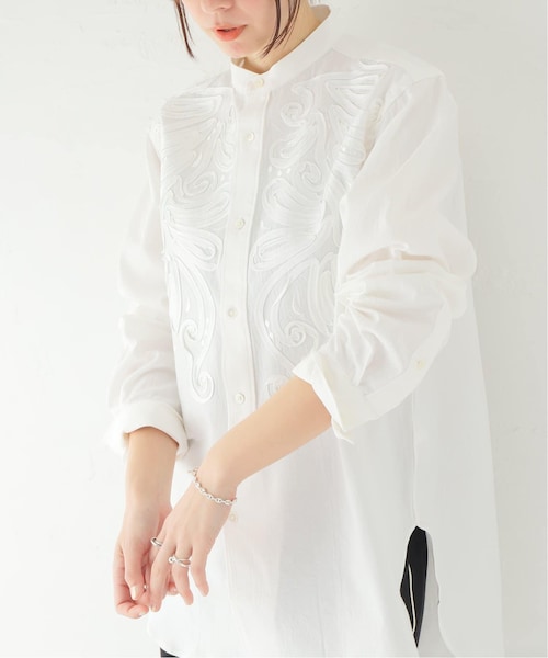 FRAMeWORK 【OFF THE CUFF/オフザカフ】 セール】【OFF THE CUFF/オフザカフ】POCKET EMB シャツ（シャツ