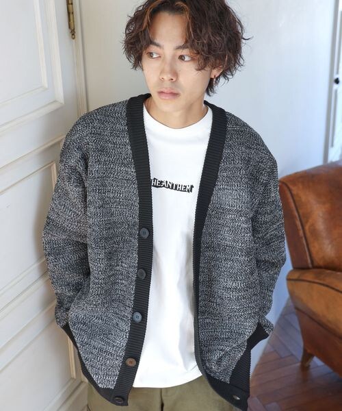 PAGEBOY（ページボーイ）の「ワッフルカラーカーデ（トップス・レディース・ブラック09/ピンク25/グリーン75/ブルー85・FREE）」の13枚目の写真