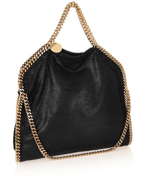 STELLA McCARTNEY（ステラマッカートニー）の「Stella McCartney The Falabella faux brushed-leather shoulder bag（ショルダーバッグ・レディース・Black）」の8枚目の写真