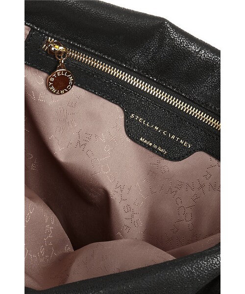 STELLA McCARTNEY（ステラマッカートニー）の「Stella McCartney The Falabella faux brushed-leather shoulder bag（ショルダーバッグ・レディース・Black）」の4枚目の写真