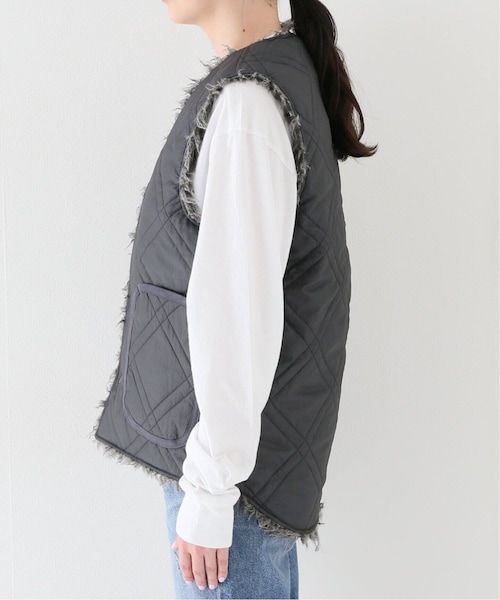 ジャーナルスタンダードラックス ハリ リバーシブルベスト JOURNAL STANDARD LUXE（ジャーナルスタンダード ラックス）の「【HARi