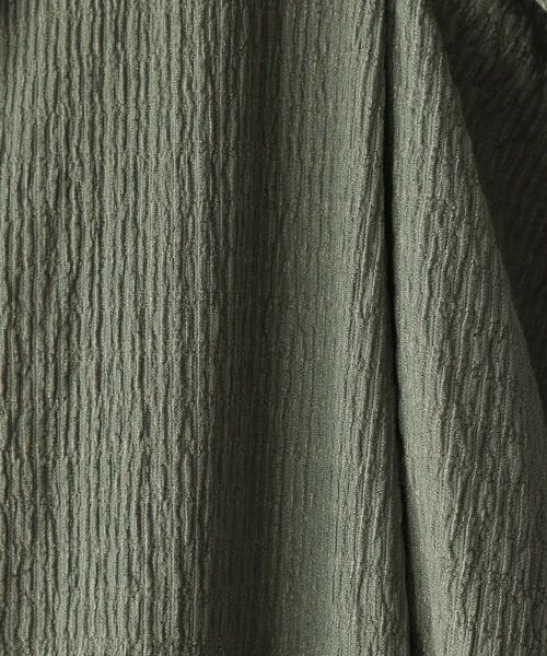 A part by（アパートバイ）の「テクスチャーパフVネックドレス（ワンピース/ドレス・レディース・バイカラー 10/ライトグリーン 74/ネイビー 88・フリーサイズ）」の20枚目の写真