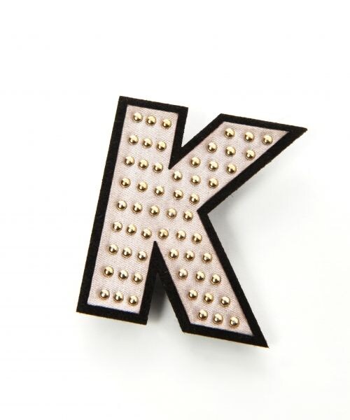 LEPSIM（レプシィム）の「スタッズＷクリップ（ファッション雑貨・レディース・スター（ホワイトパール）/A（ホワイトパール）/M（ブラックシルバー）/R（ブラックシルバー）/H（ベージュゴールド）/K（ベージュゴールド）・ONE SIZE）」の4枚目の写真
