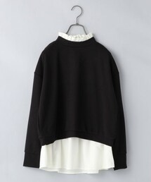 JEANASIS | スソフレアハイネックプルオーバー(トップス)