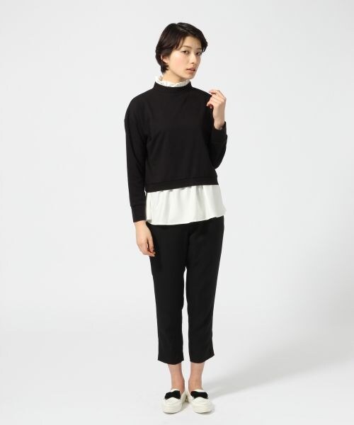 JEANASIS（ジーナシス）の「スソフレアハイネックプルオーバー（トップス・レディース・ブラック/グレー/ピンク・FREE）」の13枚目の写真