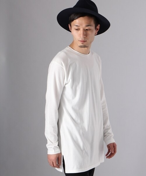 Hare ハレ の ロングカットソークルーネック トップス Wear