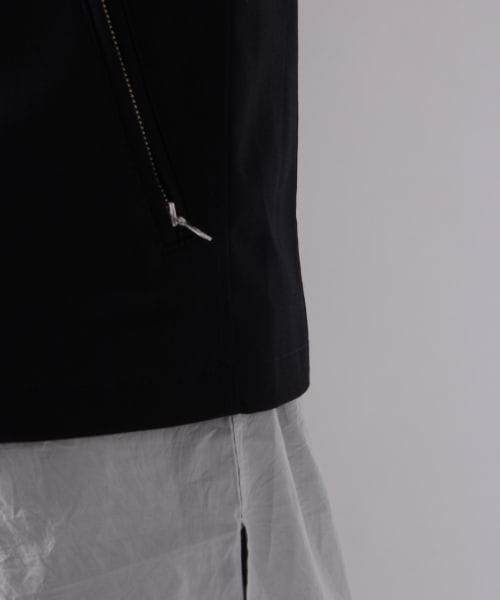 HARE（ハレ）の「【先行予約】ノーカラージップブルゾン（ジャケット/アウター・メンズ・グレー/ネイビー/ダークネイビー・Ｓ/Ｍ/Ｌ）」の13枚目の写真