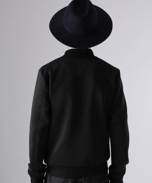 HARE（ハレ）の「【先行予約】ポンチスタジャン（ジャケット/アウター・メンズ・オフホワイト/ブラック/ネイビー・Ｓ/Ｍ/Ｌ）」の6枚目の写真