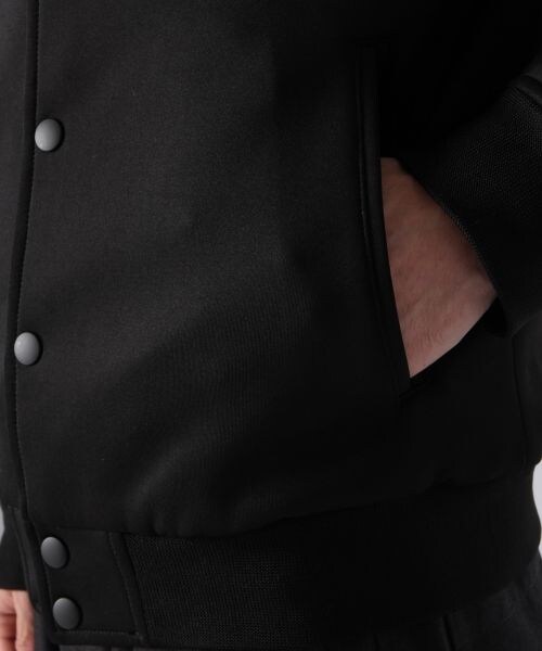 HARE（ハレ）の「【先行予約】ポンチスタジャン（ジャケット/アウター・メンズ・オフホワイト/ブラック/ネイビー・Ｓ/Ｍ/Ｌ）」の13枚目の写真