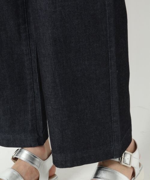 BLISS POINT Womens（ブリスポイント ウイメンズ）の「デニムバギーパンツ（パンツ・レディース・ブルー/ネイビー・Ｍ/Ｌ）」の7枚目の写真