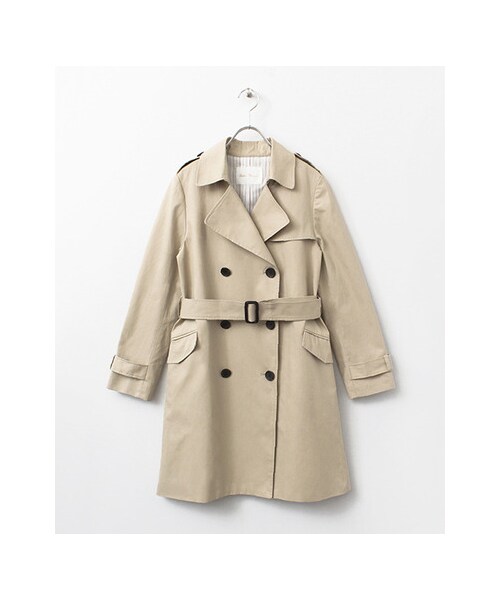 URBAN RESEARCH(アーバンリサーチ)の「トレンチコート(ジャケット/アウター・レディース・BEIGE/NAVY・FREE)」の1枚目の写真