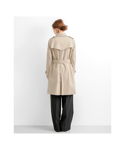 URBAN RESEARCH(アーバンリサーチ)の「トレンチコート(ジャケット/アウター・レディース・BEIGE/NAVY・FREE)」の13枚目の写真