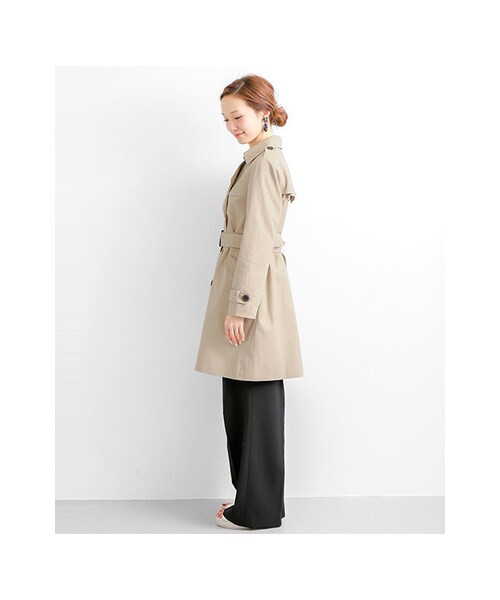 URBAN RESEARCH(アーバンリサーチ)の「トレンチコート(ジャケット/アウター・レディース・BEIGE/NAVY・FREE)」の12枚目の写真