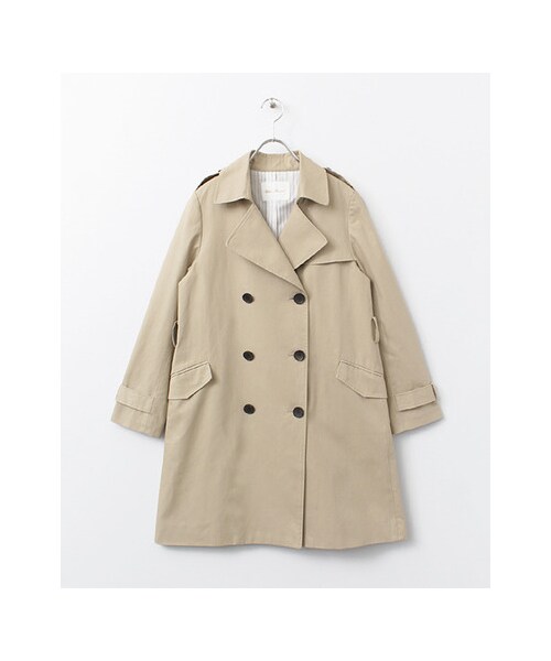 URBAN RESEARCH(アーバンリサーチ)の「トレンチコート(ジャケット/アウター・レディース・BEIGE/NAVY・FREE)」の14枚目の写真