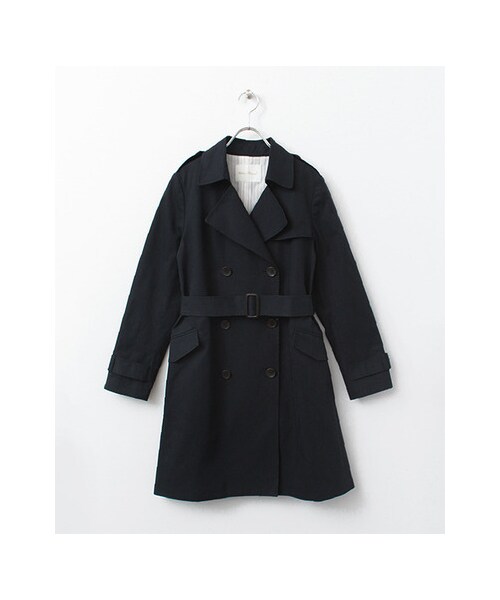 URBAN RESEARCH(アーバンリサーチ)の「トレンチコート(ジャケット/アウター・レディース・BEIGE/NAVY・FREE)」の2枚目の写真