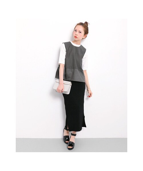 KBF（ケイビーエフ）の「セットコンビネゾン（パンツ・レディース・GRAY/BLACK/NAVY・one）」の16枚目の写真