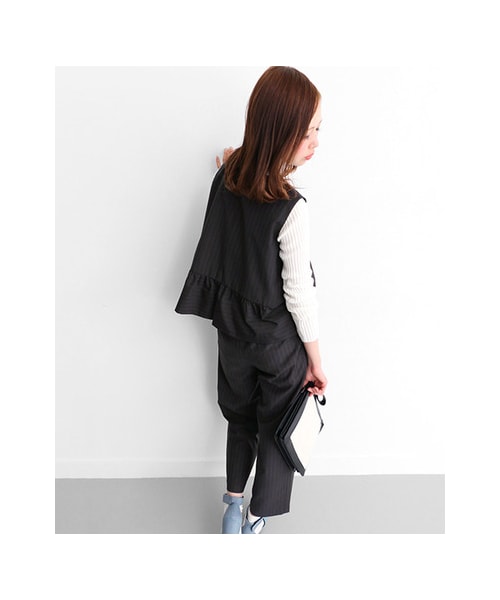 KBF（ケイビーエフ）の「セットコンビネゾン（パンツ・レディース・GRAY/BLACK/NAVY・one）」の9枚目の写真