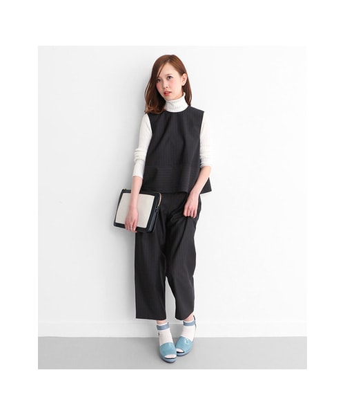 KBF（ケイビーエフ）の「セットコンビネゾン（パンツ・レディース・GRAY/BLACK/NAVY・one）」の4枚目の写真