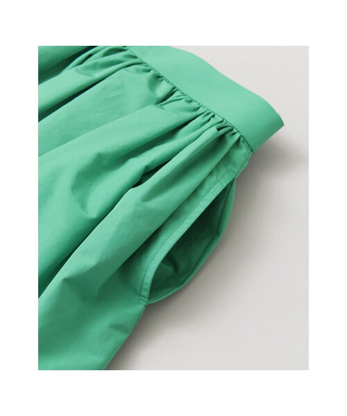URBAN RESEARCH（アーバンリサーチ）の「ミディ丈タフタギャザースカート（スカート・レディース・WHITE/GREEN/NAVY・FREE）」の19枚目の写真