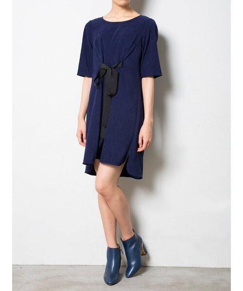 Borny ボルニー の バックボリュームドレス ワンピース ドレス Wear