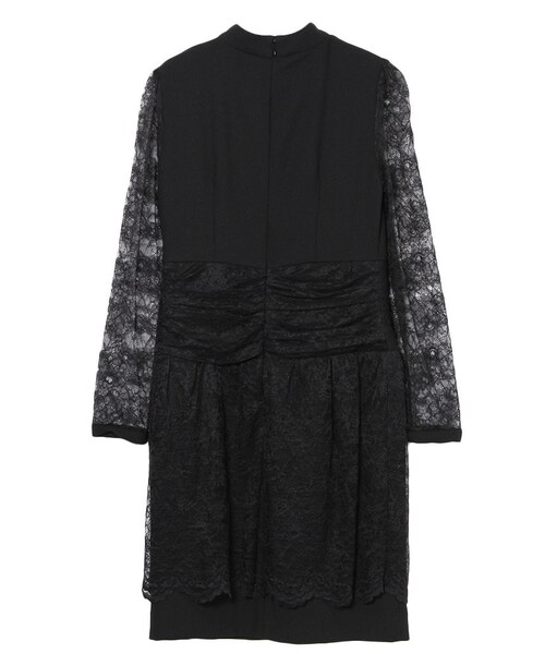 BORNY（ボルニー）の「レースケリードレス（ワンピース/ドレス・レディース・ブラック/ヌード・S/M）」の9枚目の写真