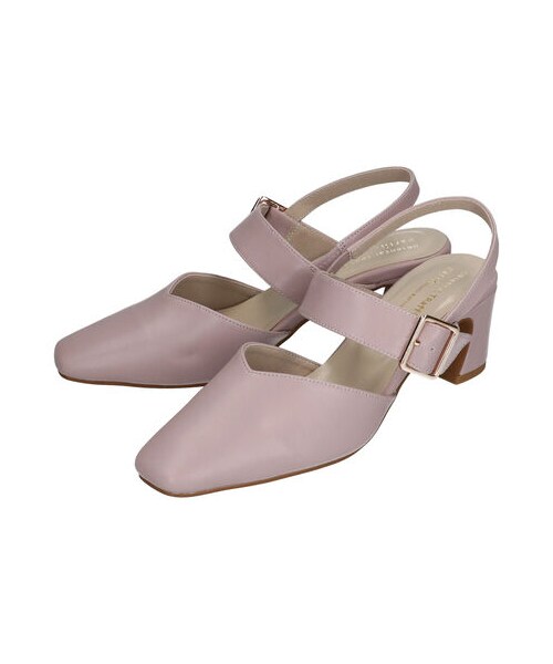 earth music&ecology（アースミュージックアンドエコロジー）の「ORientalTRaffic スクエアトゥパンプス（シューズ・アイボリー/ブラック/ピンク・S/M/L）」の17枚目の写真