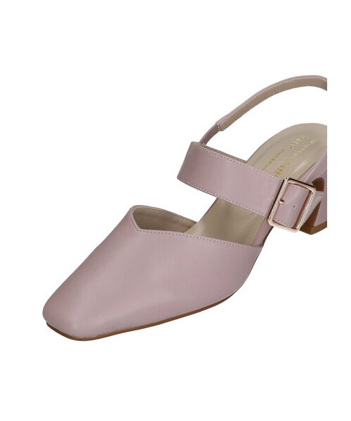 earth music&ecology（アースミュージックアンドエコロジー）の「ORientalTRaffic スクエアトゥパンプス（シューズ・アイボリー/ブラック/ピンク・S/M/L）」の12枚目の写真