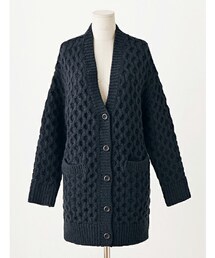 imvely | ハニカムニットロングカーディガン(カーディガン/ボレロ)