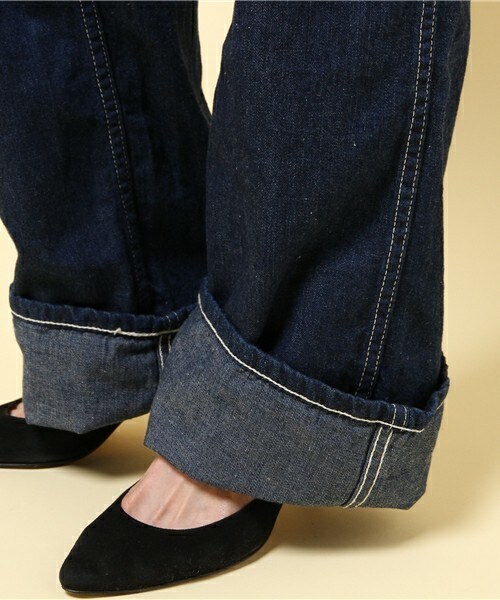 Johnbull Private labo（ジョンブルプライベートラボ）の「フレンチサロペット（サロペット/オーバーオール・レディース・インディゴブルー・SMALL/MEDIUM/LARGE/X-LARGE）」の13枚目の写真