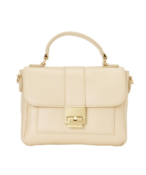 dazzlin（ダズリン）の「【goods】MINIハンドポシェット（バッグ・レディース・アイボリー/ブラック/ピンク/キャメル・F）」の3枚目の写真