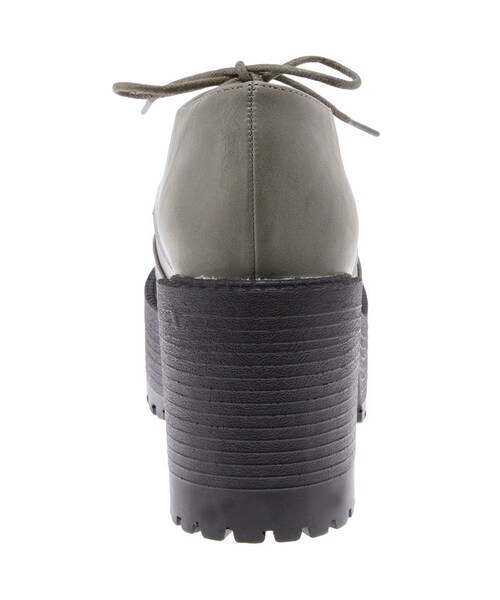 dazzlin（ダズリン）の「【goods】厚底ヒールショートブーツ（シューズ・レディース・グレー/ブラック/ベージュ・S/M/L）」の8枚目の写真