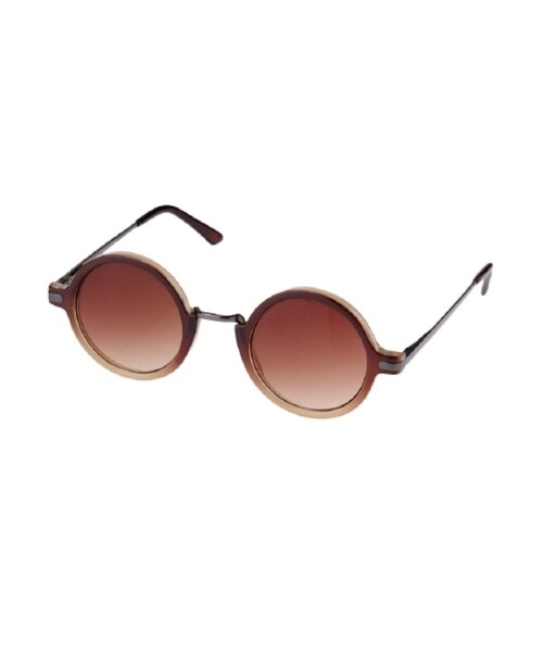 dazzlin（ダズリン）の「【goods】サークルグラス（ファッション雑貨・レディース・ホワイト/ブラック/ブラウン・F）」の5枚目の写真