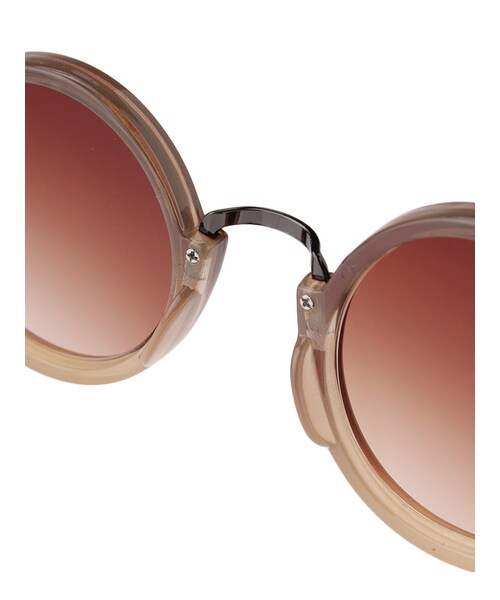 dazzlin（ダズリン）の「【goods】サークルグラス（ファッション雑貨・レディース・ホワイト/ブラック/ブラウン・F）」の12枚目の写真