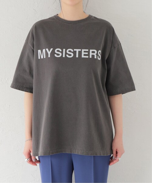 journal standard L'essage(ジャーナルスタンダードレサージュ)の「MY SISTERS Tシャツ(トップス・ブラック A/(002)/フリー/在庫あり)」の5枚目の写真