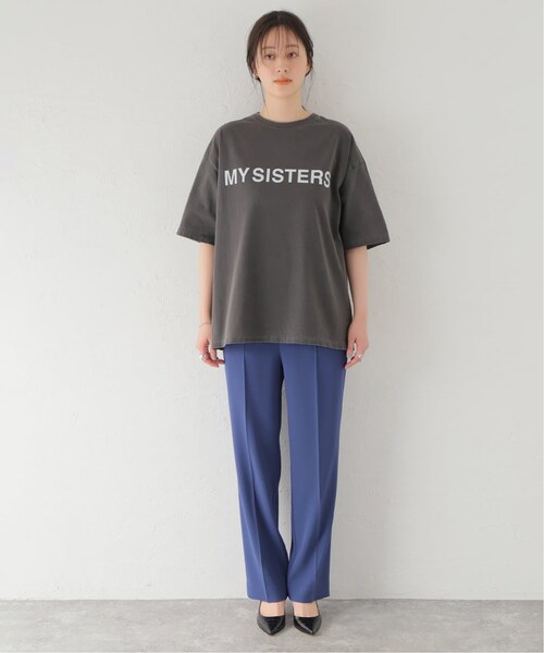 journal standard L'essage(ジャーナルスタンダードレサージュ)の「MY SISTERS Tシャツ(トップス・ブラック A/(002)/フリー/在庫あり)」の4枚目の写真