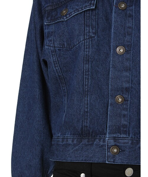 dazzlin（ダズリン）の「【R】Gジャン（ジャケット/アウター・レディース・ブルー/インディゴ・F）」の10枚目の写真