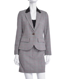 EATME | バイカラーグレンチェックJK(ジャケット/アウター)