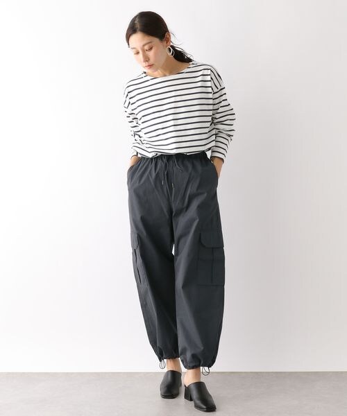 LEPSIM（レプシィム）の「ミリタリーカーゴパンツ（パンツ・レディース・アイボリー08/チャコール19/カーキ78・FREE SIZE）」の8枚目の写真